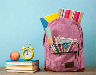 nieuwe schoolspullen