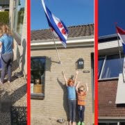 de kinderen thuis: koningsdag