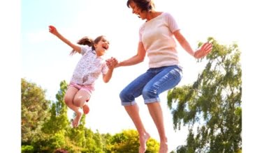 trampoline springen