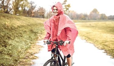 Door regen en wind: fietsen met dat kind