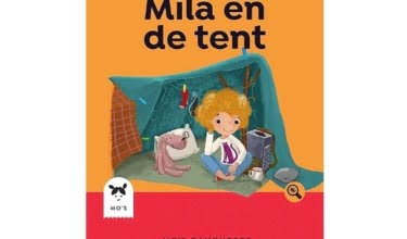 mila en de tent