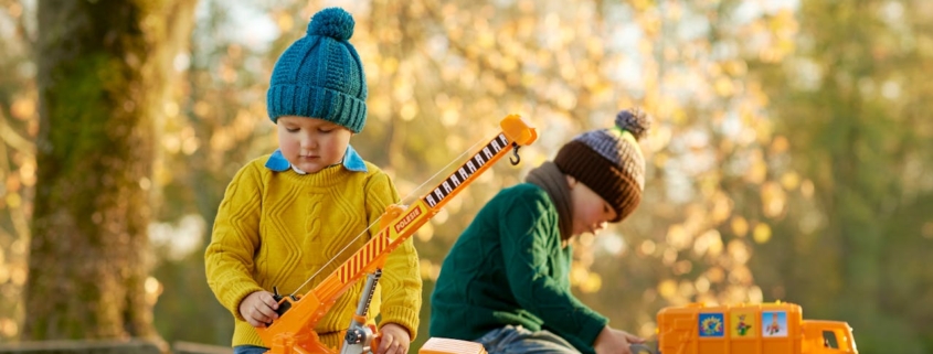 Buiten op avontuur met je dreumes